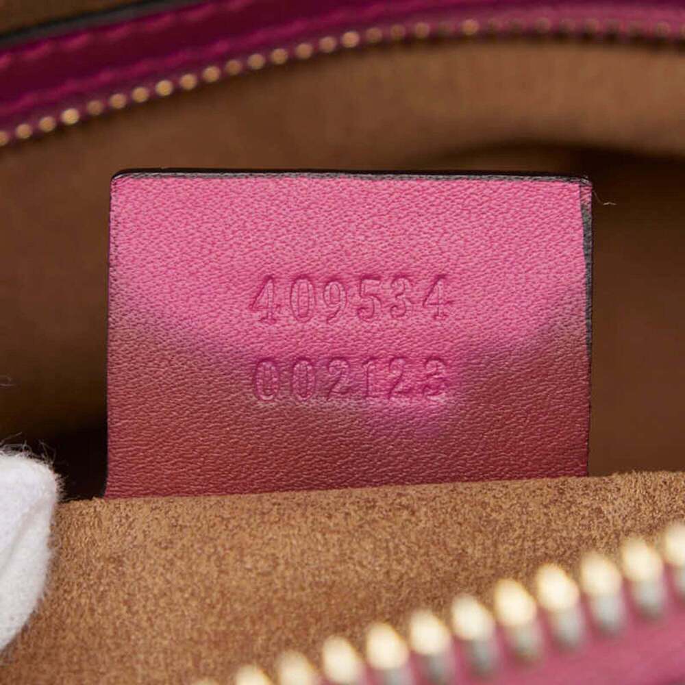 GUCCI Authentic Cream Leather Shoulder Bag - Picture 12 of 13